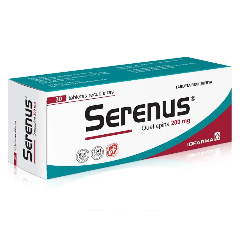 Serenus 200mg Tableta Recubierta
