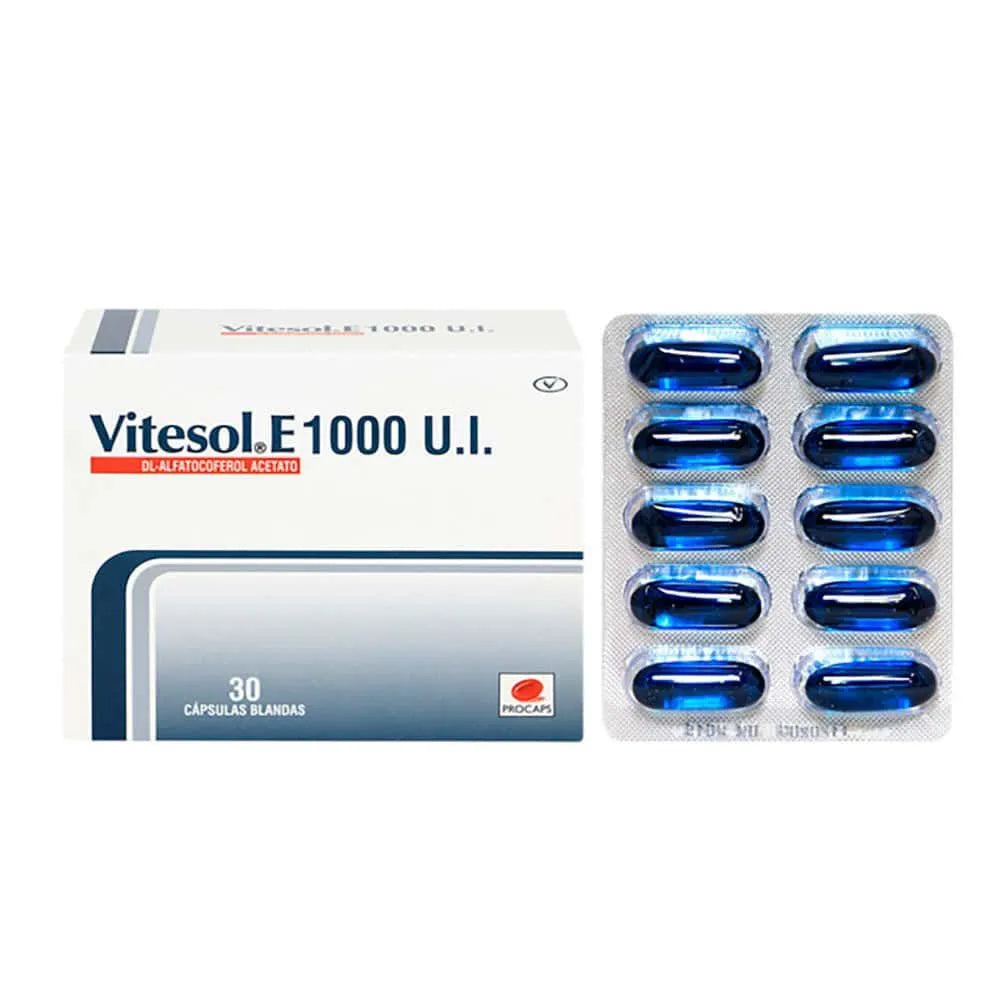 Vitesol E 1000 UI - Caja 30 UN