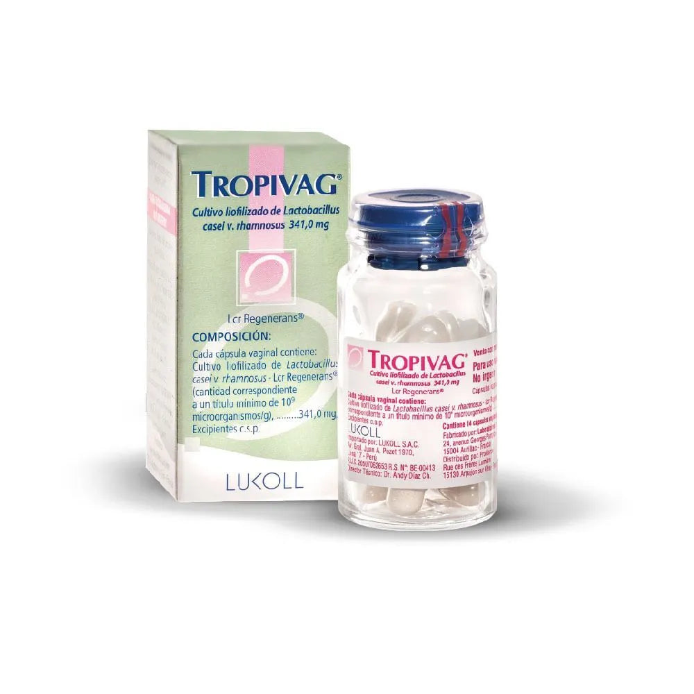 Tropivag Cápsulas Vaginales