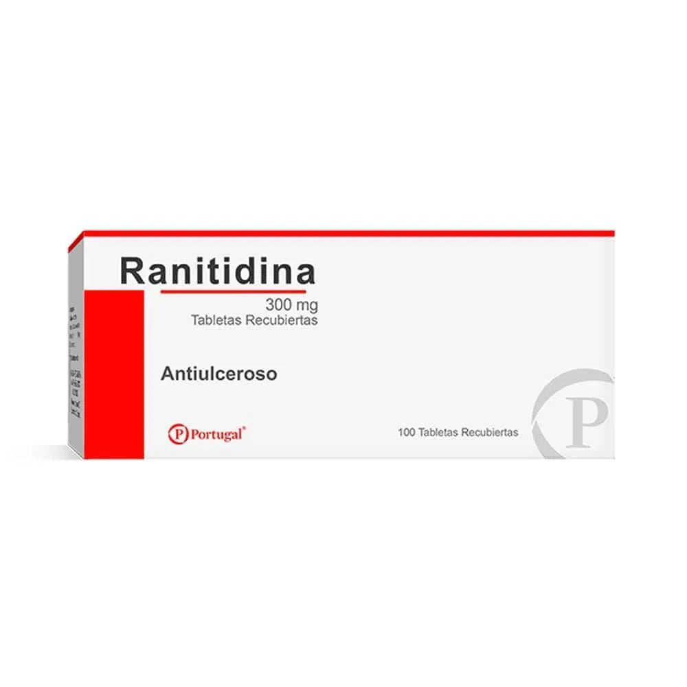 Ranitidina 300 mg Tableta Recubierta