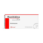 Ranitidina 300 mg Tableta Recubierta