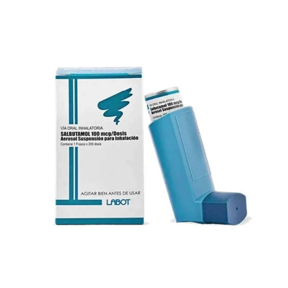 Salbutamol 100 mcg Aerosol para Inhalación