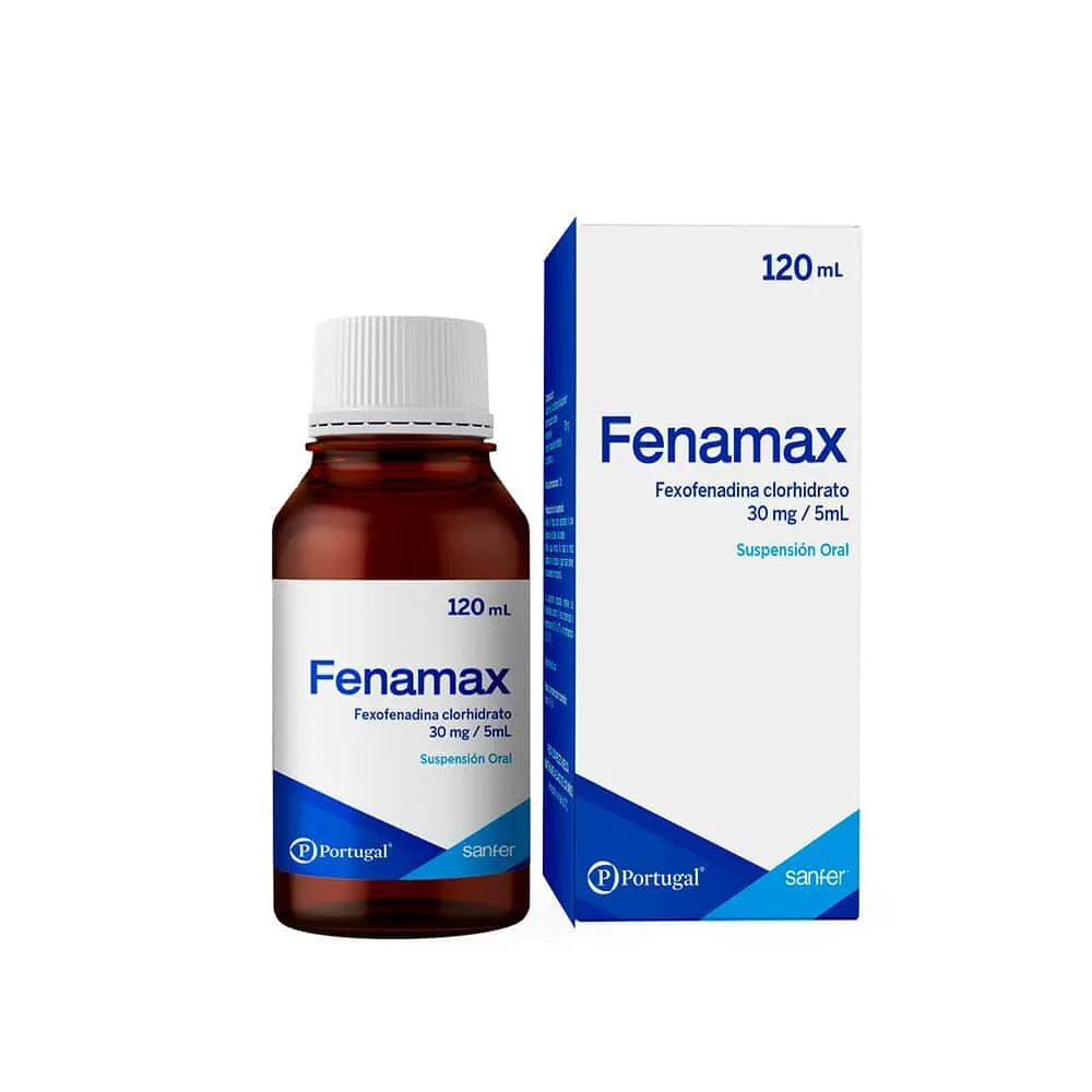 Fenamax 30 mg/5 ml suspensión oral x 120 ml