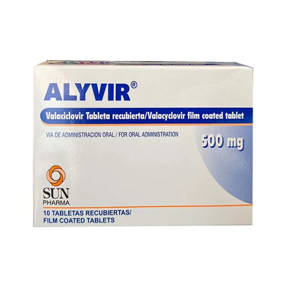 Alyvir 500mg Tableta Recubierta
