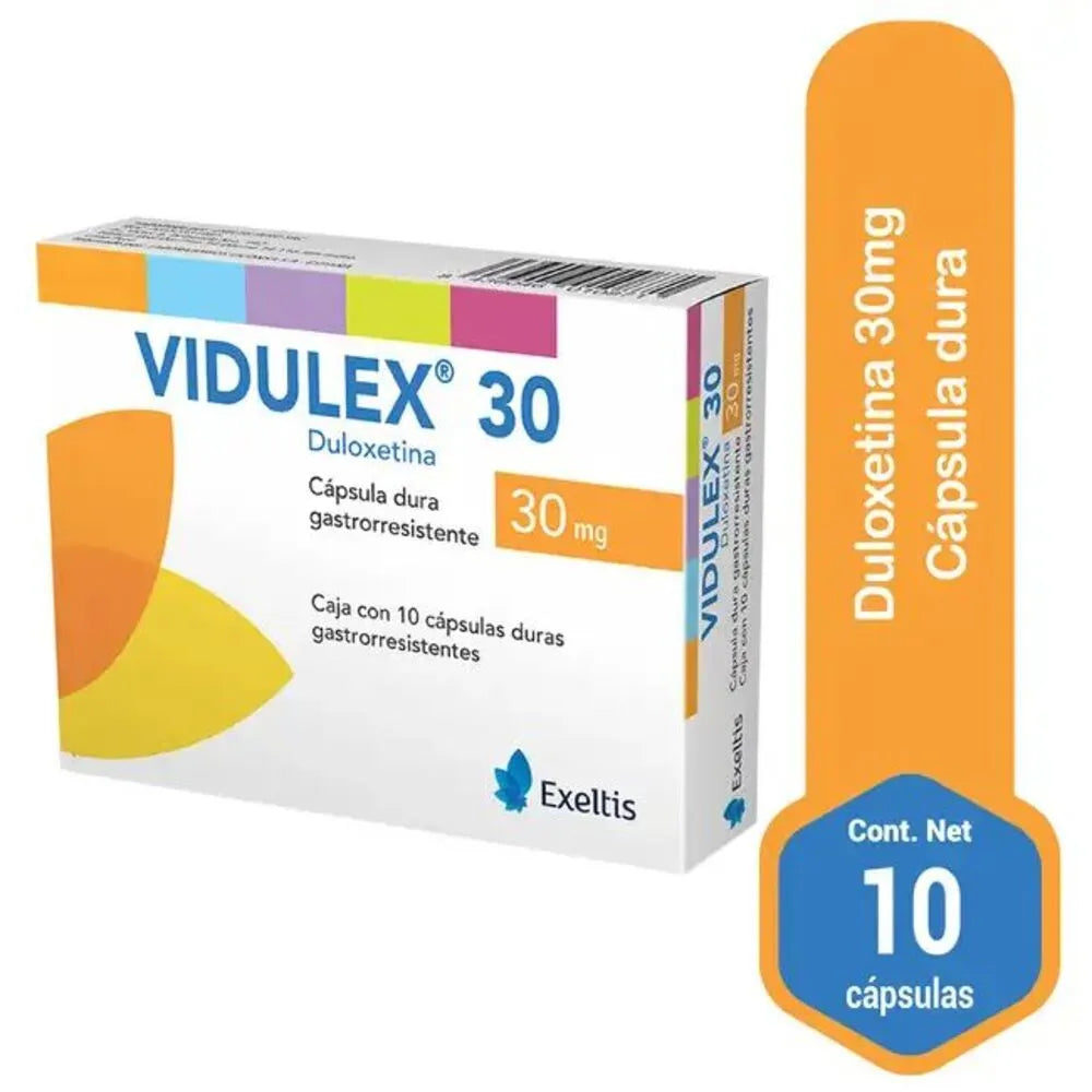VIDULEX 30MG X 10 CAPS