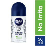 Desodorante Roll On Nivea Men Sensitive Protect x 50 ml