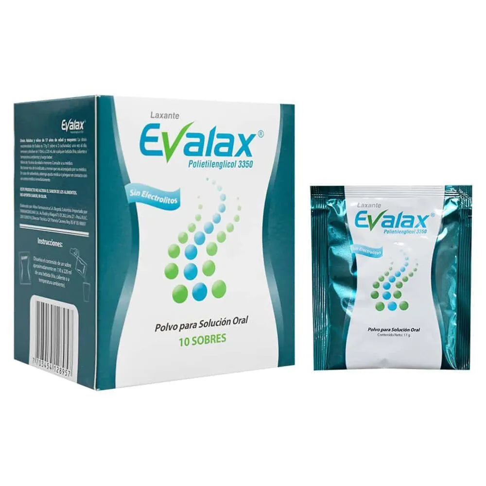 Evalax Polvo para Solución Oral sobre