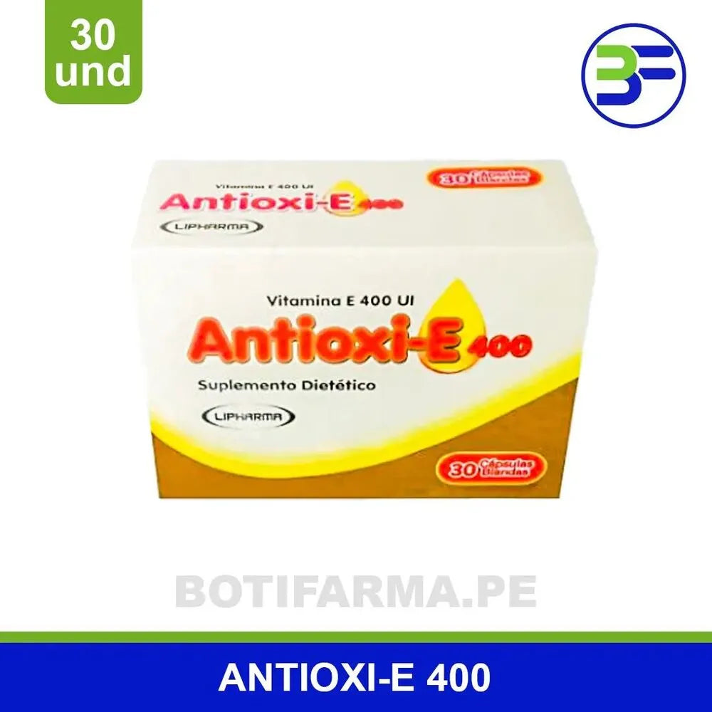 Antioxi-E 400 Cápsula De Vitamina E