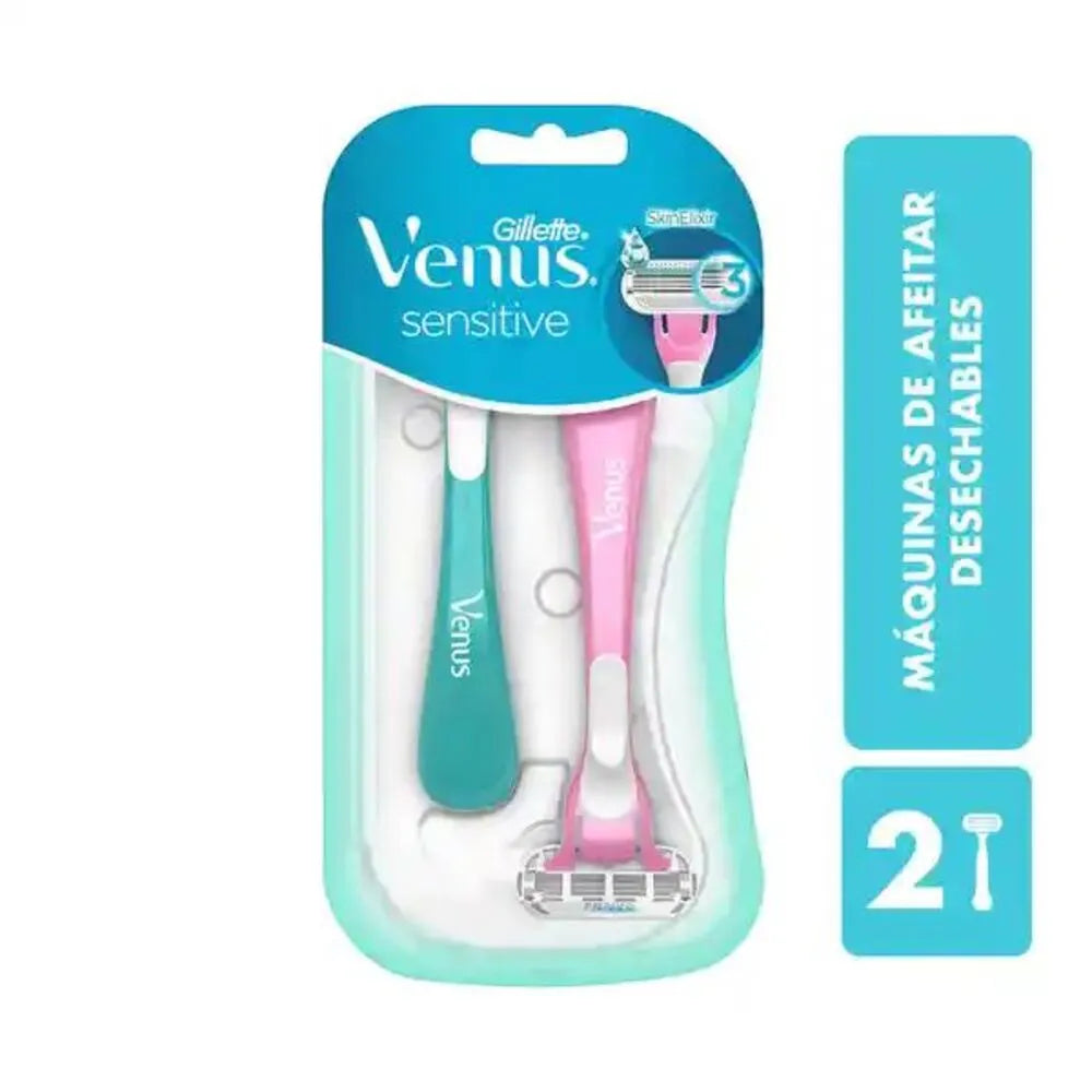Máquina de Afeitar Mujer Gillette Venus Sensitive 2 con Aloe un