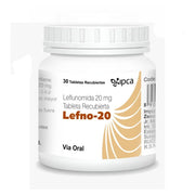 Lefno-20 20mg frasco x 30 Tab rec
