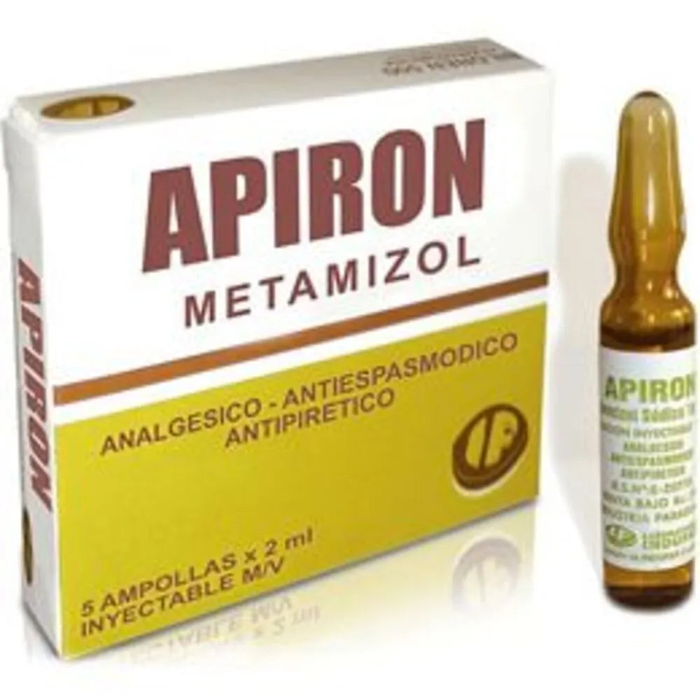 APIRON 1G/2ML X 5 AMPOLLAS