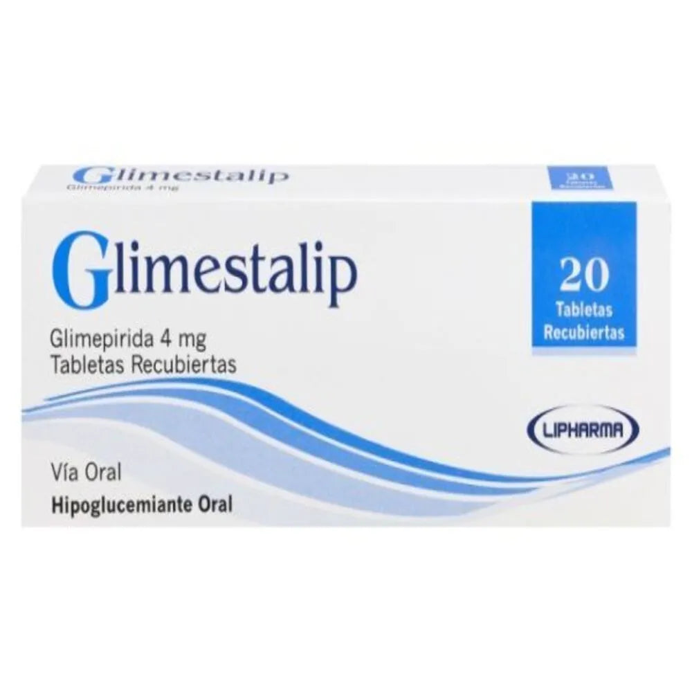 Glimestalip 4 mg Tableta Recubierta