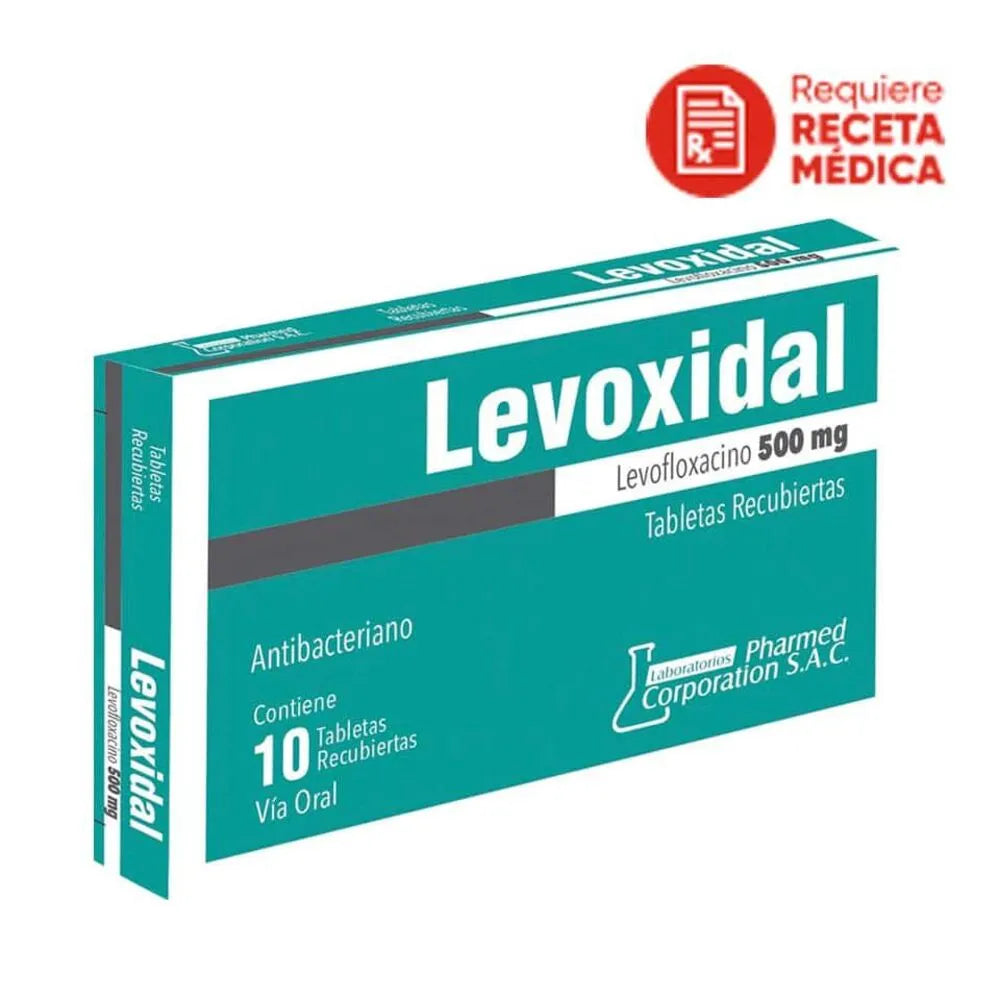 LEVOXIDAL 500 MG X 10 TABLETA