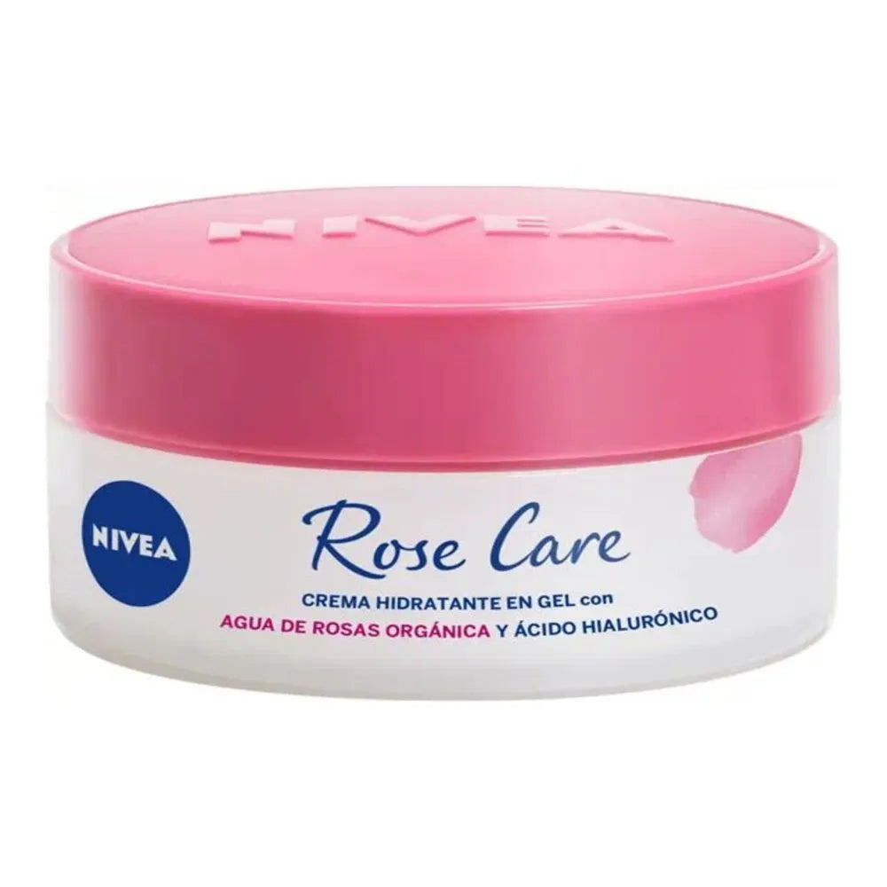 Nivea Crema Hidratante En Gel Con Agua De Rosas 50 ml