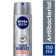 Desodorante Spray Nivea Men Silver Protect x 150 ml