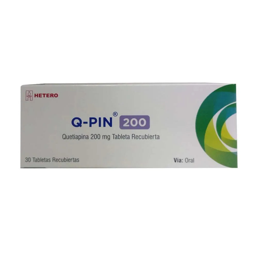 Q-pin 200mg x 30 Tabletas