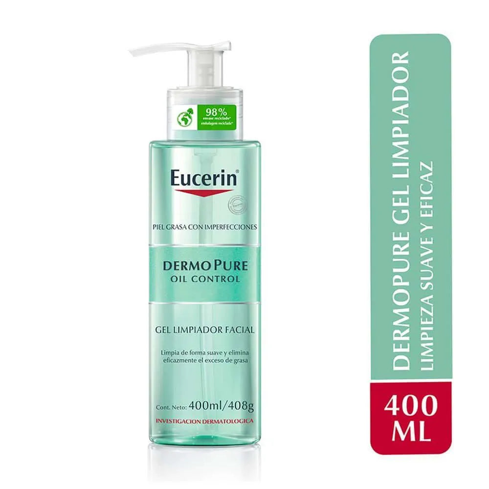 Eucerin Dermopure Gel Limpiador 400 ml