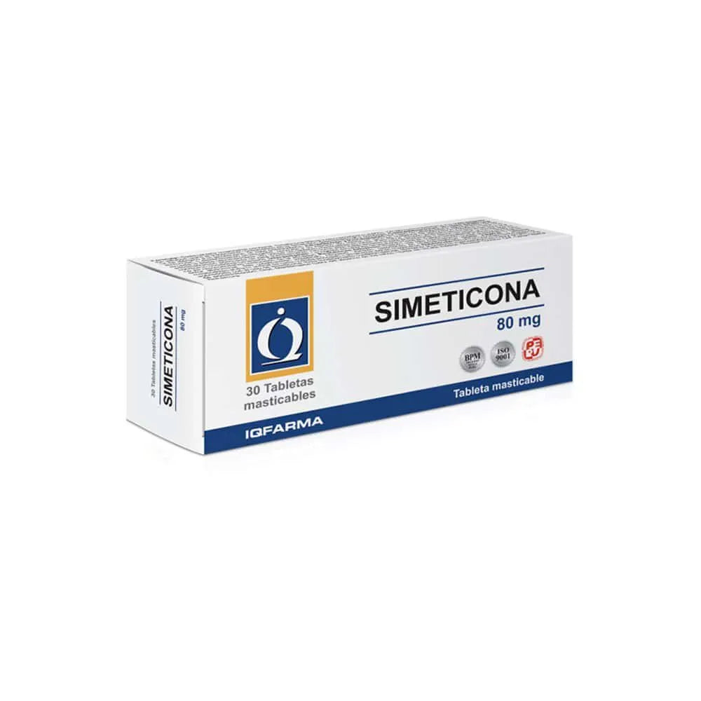 Simeticona 80 Mg Tableta Masticable