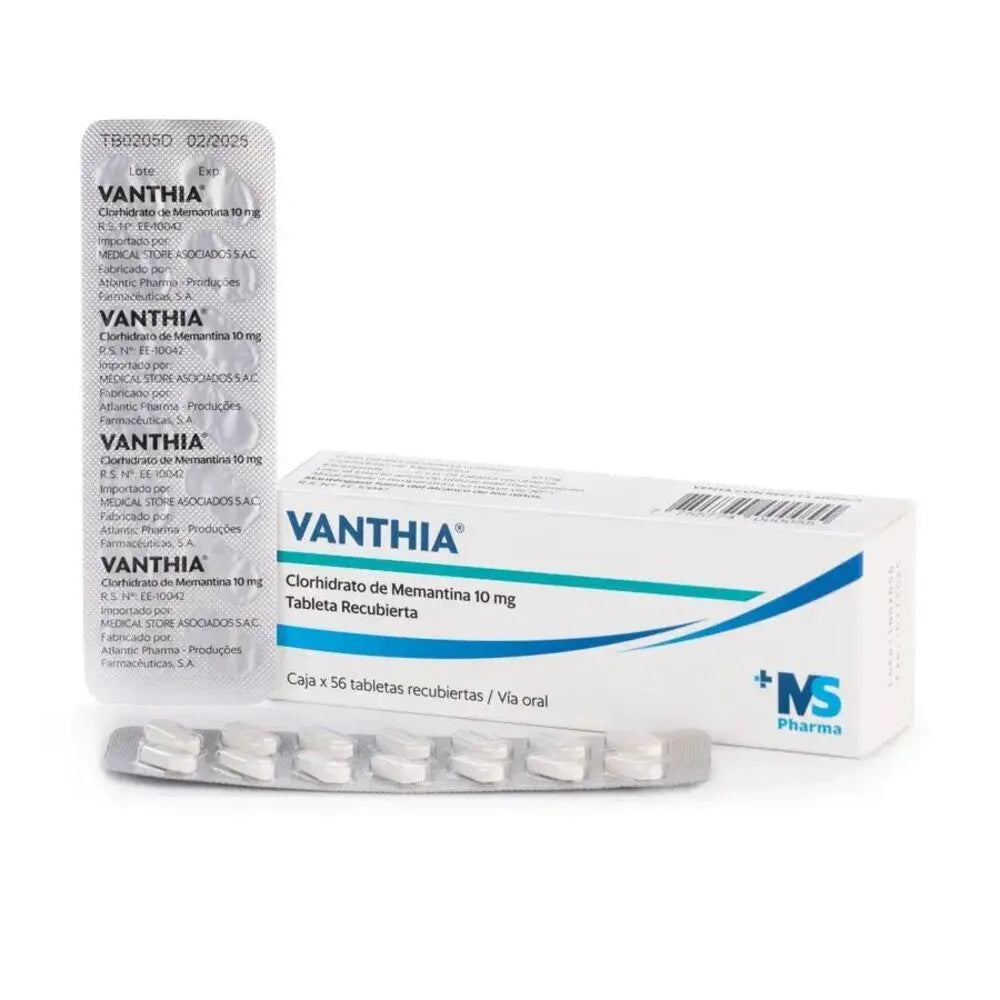 Vanthia 10 Mg X 56 Tabletas