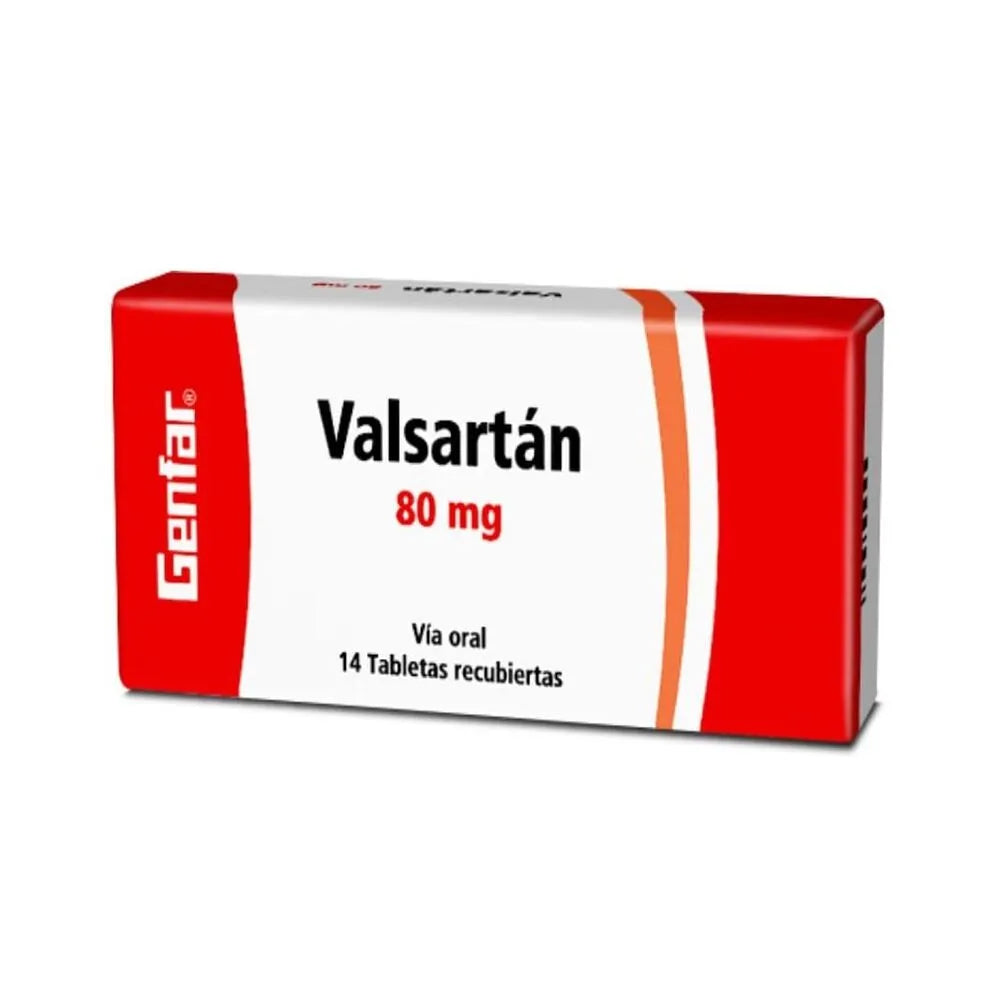 Valsartan 80 mg GF Tabletas