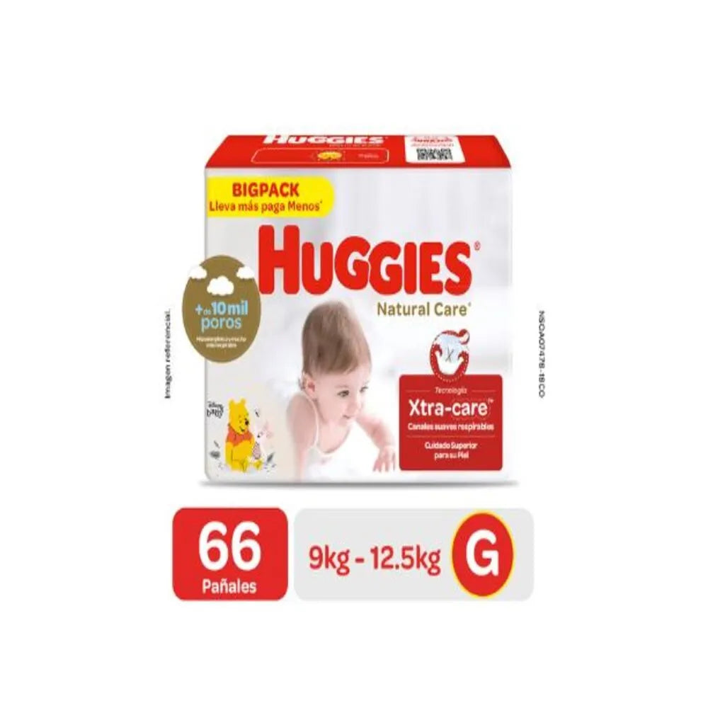 HUGGIES NATURAL CARE BIG GX66