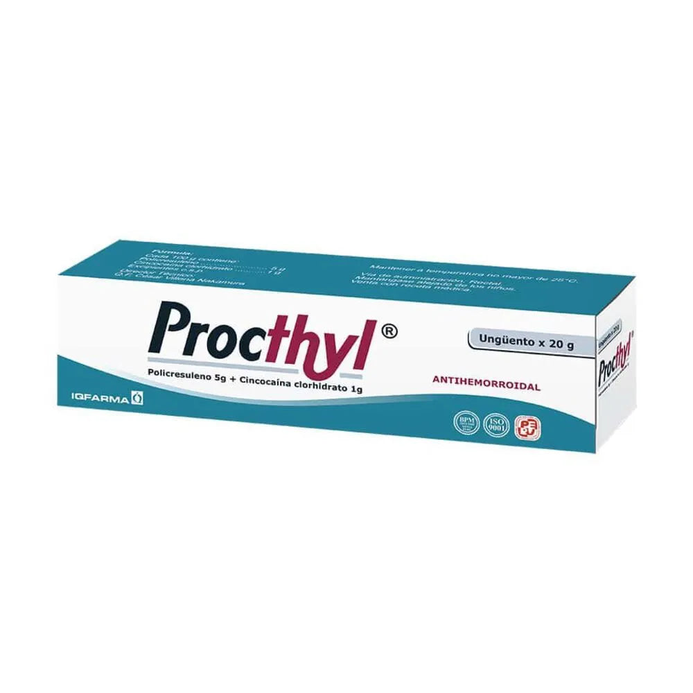 Procthyl 5-1% Ungüento
