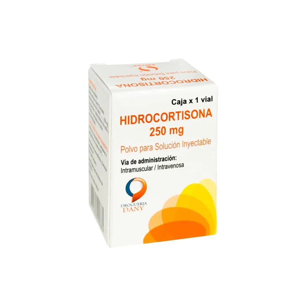 Hidrocortisona 250mg DN Polvo para Solucion Inyectable
