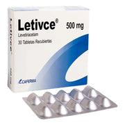 Letivce 500 mg Tableta Recubierta C