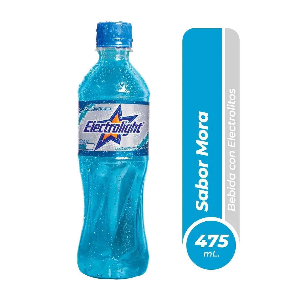 Bebida Rehidratante Electrolight Mora Botella 475 mL