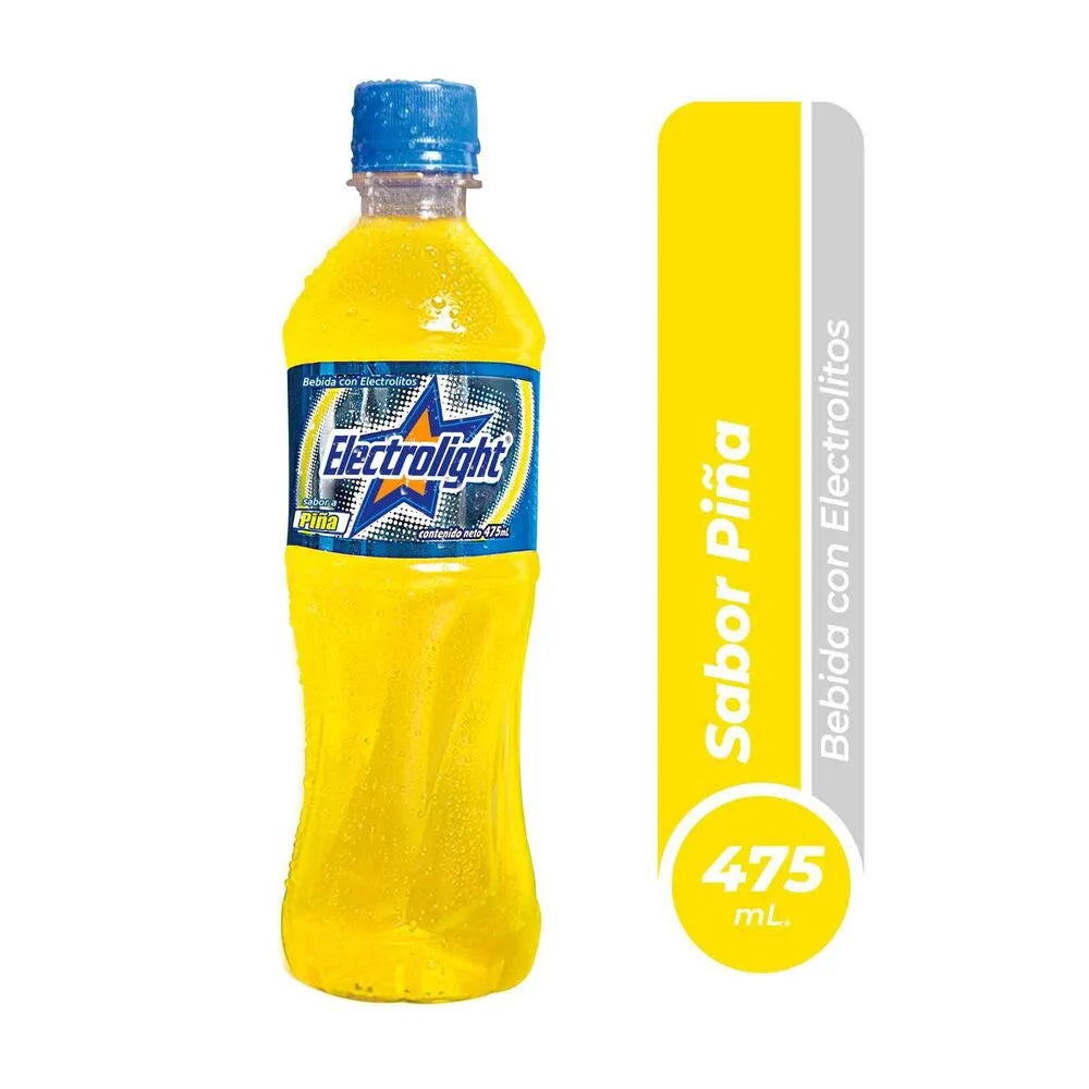 Bebida Rehidratante Electrolight Piña Botella 475 mL