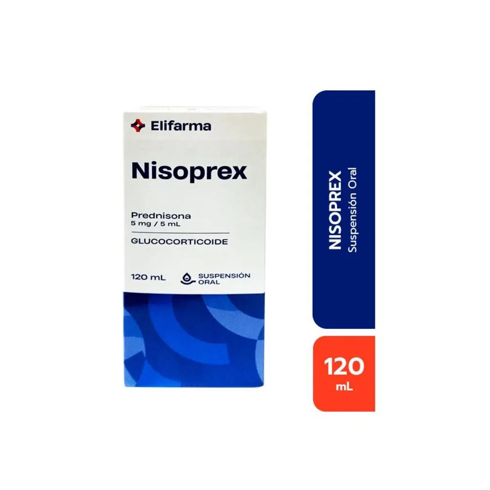 NISOPREX 5MG/5ML FRASCO 120ML.