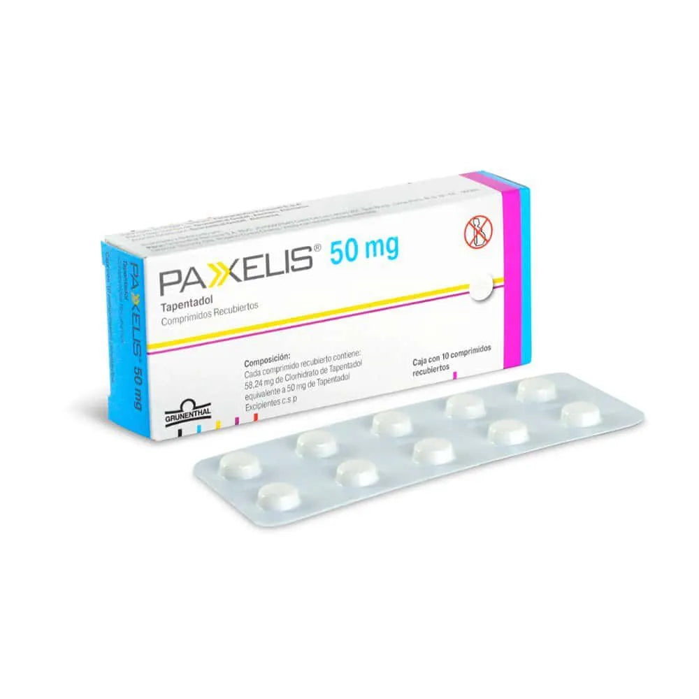 Paxelis 50MG Comprimido Recubierto
