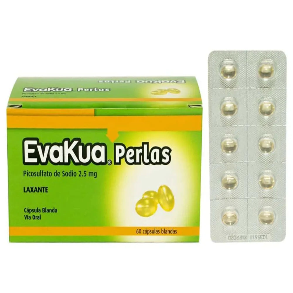 Evakua Perlas 2.5 Mg Capsulas Blandas