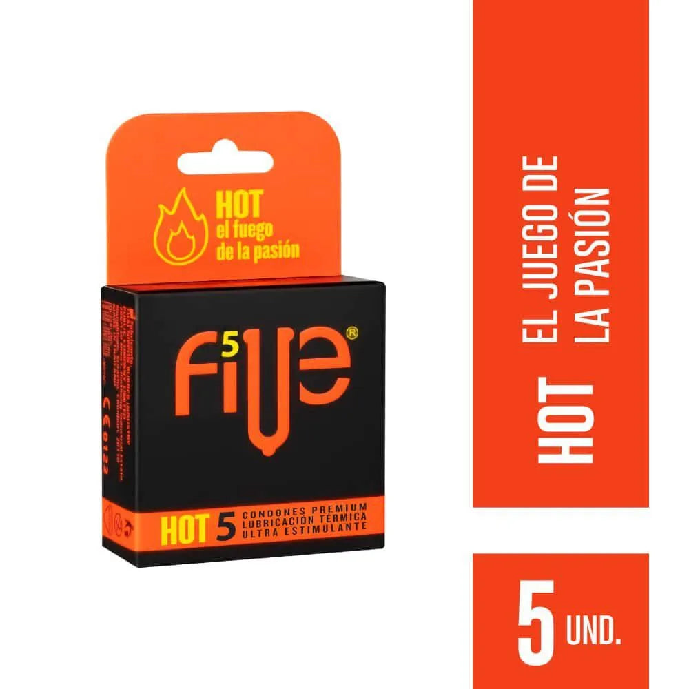 Preservativos Five Hot