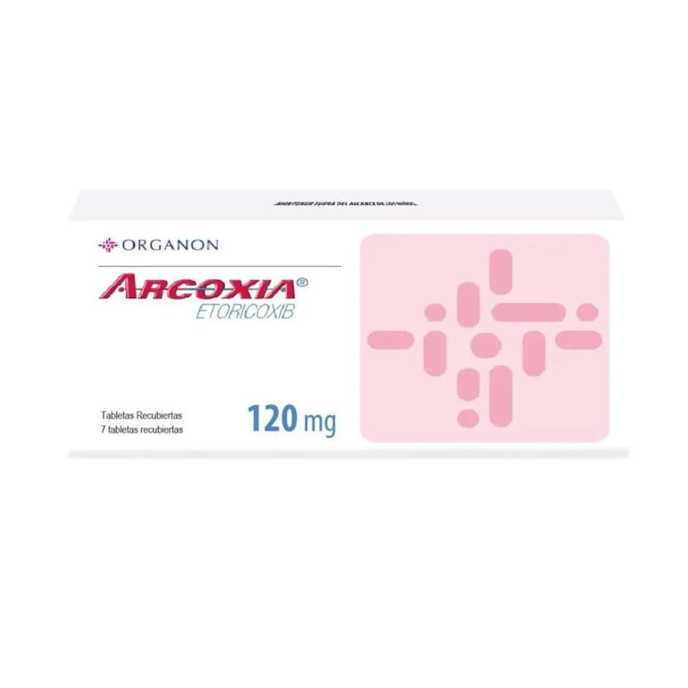 Arcoxia 120 mg Comprimido Recubierto – Caja 7 un
