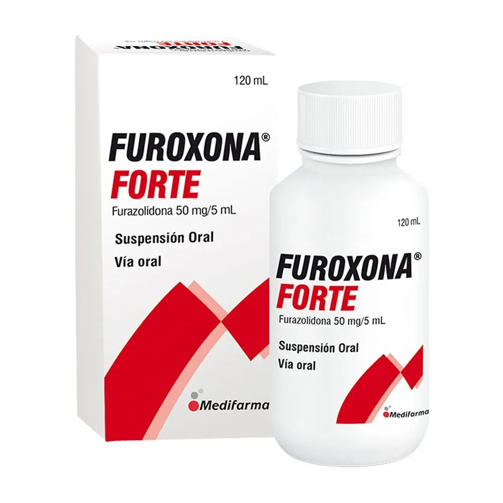 Furoxona Forte 50Mg - Frasco 120Ml Suspensión Oral