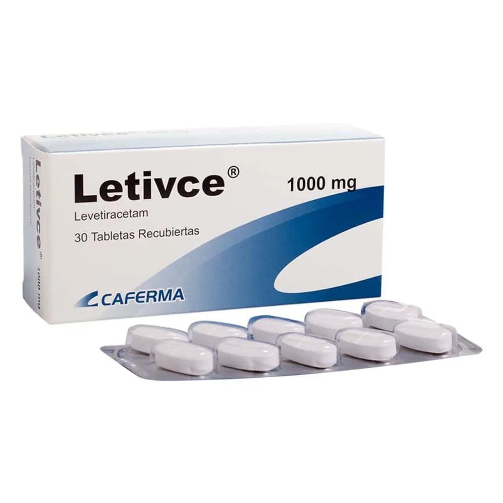 Letivce 1000 mg Tableta Recubierta 