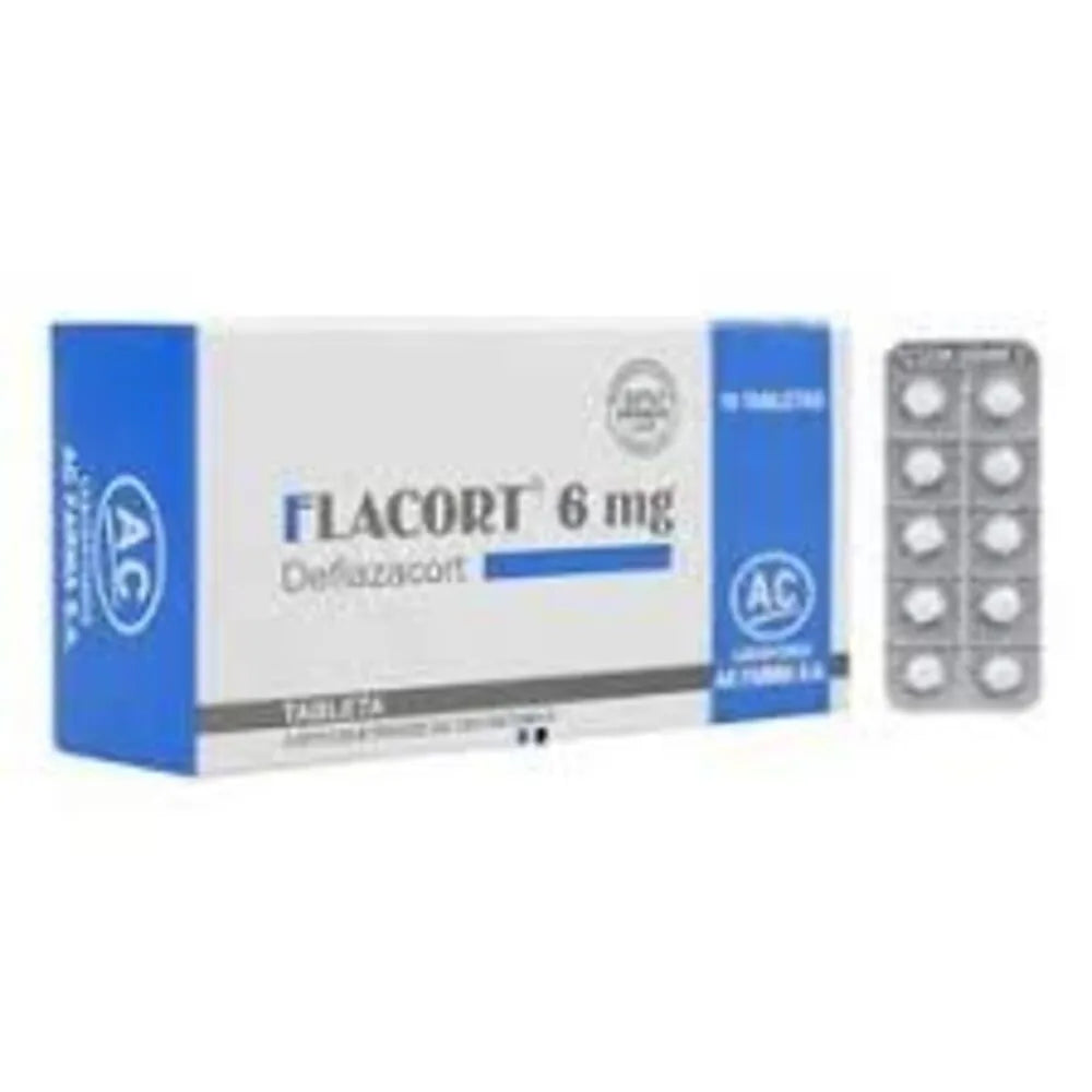 Flacort 6mg Tabletas Caja 10 und