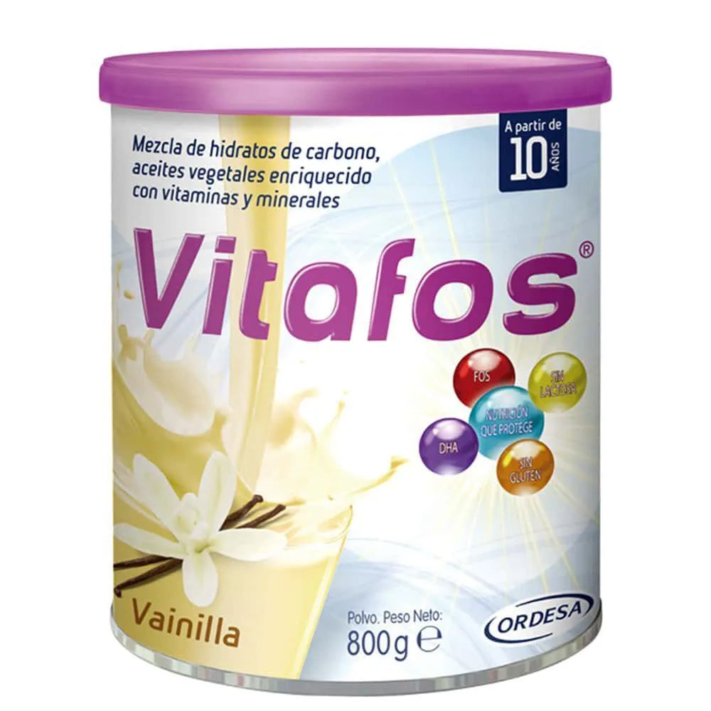 Vitafos Vainilla Polvo – Lata 400 gr