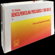 Penicilina Procainica 1000000 UI Polvo para Solucion Inyectable