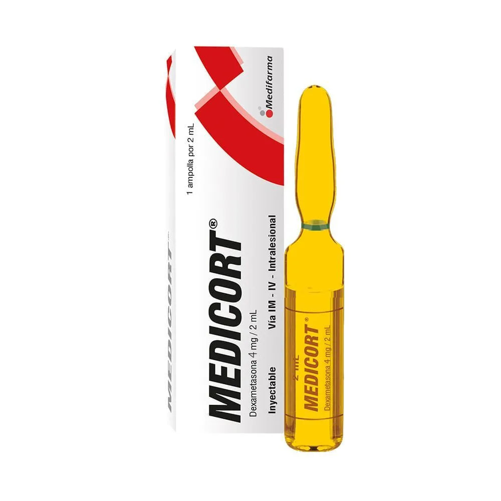 Medicort 4 mg/2 ml Solución Inyectable