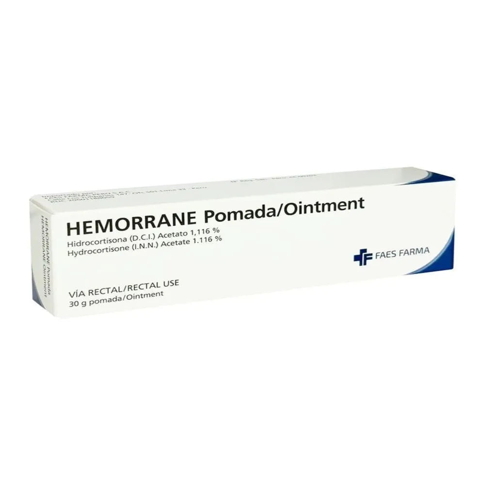 HEMORRANE 1% POMADA X 30 GR