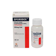 Sporidex 250mg/5mL Polvo para Suspensión Oral
