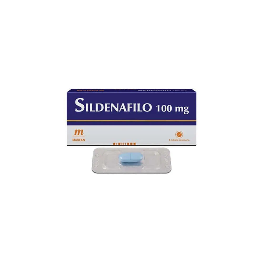 Sildenafilo 100 mg GF Tableta