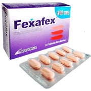 Fexafex 180 mg Tableta Recubierta Caja 10 und