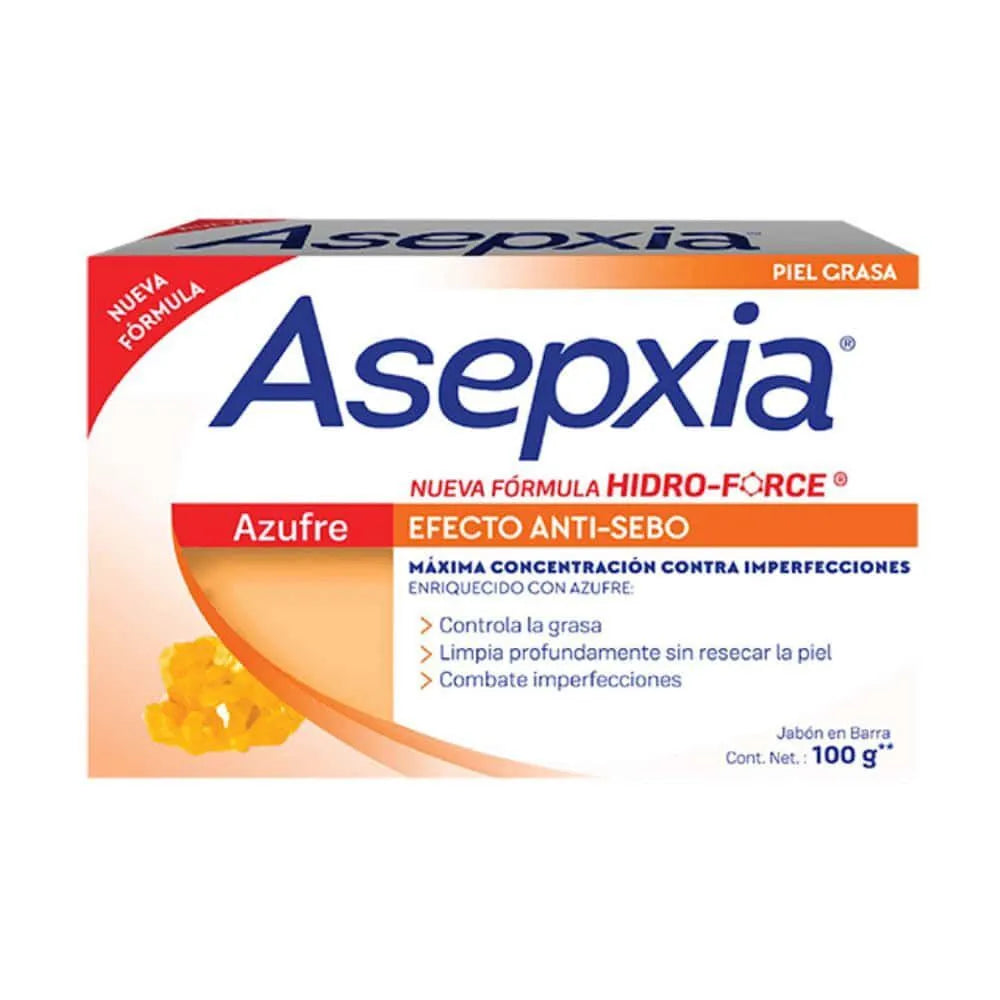 Jabón Asepxia Azufre