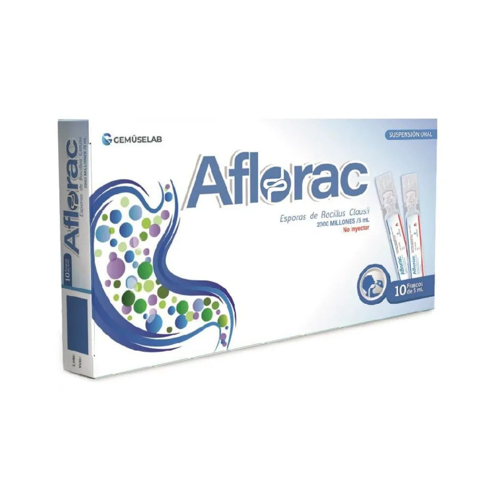 AFLORAC 2000MIL/5ML X 10 UNID