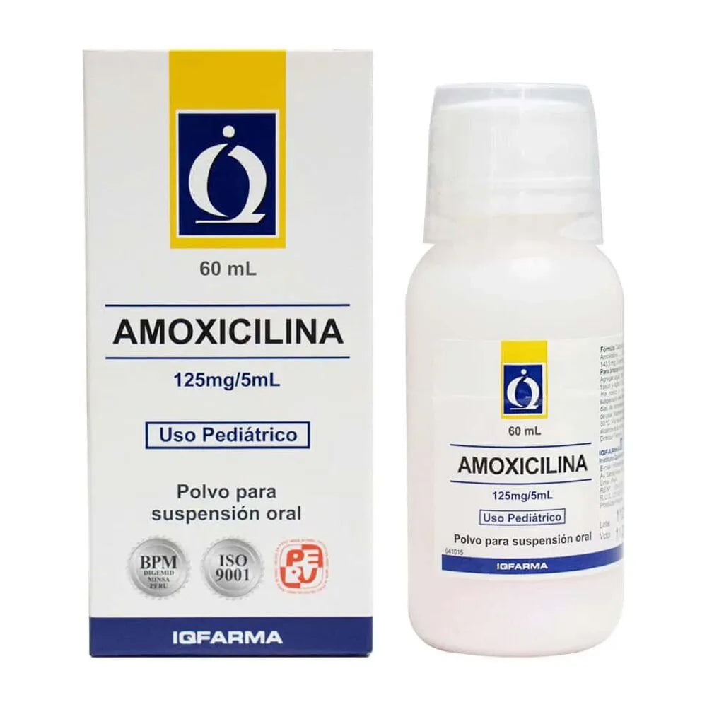 Amoxicilina 125 mg Suspensión
