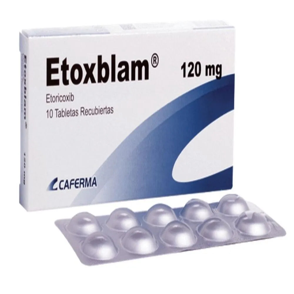 Etoxblam 120 mg Tabletas Caja 10 und