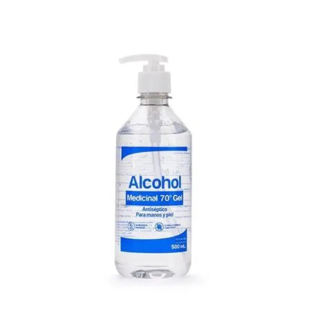 Alkofarma Alcohol en Gel 70° -Frasco 500 ml